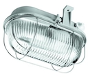 LL Oval 1x100W E27 Светильник накладной серый (металл.реш.) IP44