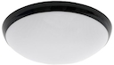 LL LED CAMEA RCR 9x1W Светильник накладной мат., черный, IP44  5000К
