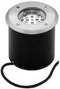 LL LED MODO 12H Светильник встраиваемый в грунт, серебро, 1,2W, 12 LED, IP65
