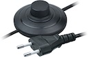 Шнур Navigator 61 601 NPS-FS01-170-2x0.5-BL 1.7м с выкл. черный
