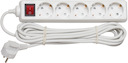 Удлинитель Navigator 94 195 NPE-S-05-300-ESC-3x1 ХХХ с/з с выкл. 5 гн. 3м