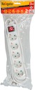 Удлинитель Navigator 71 557 NPE-S-05-300-ESC-3x0.75  с/з с выкл. 5 гн. 3м