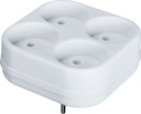 Разветвитель Navigator 71 502 NAD-Q-4X-WH 4 гн. б/з (квадрат)