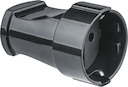 Розетка Navigator 61 715 NCA-SK01-16A-E-BL переносная с/з черная
