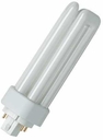 Компактная люминесцентная  лампа неинтегрированная DULUX T/E 26W/827 PLUS GX24Q 10X1 OSRAM