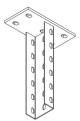 Стойка потолочная 8040-2000 (окрашенная)