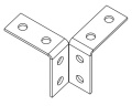 Пластина угловая 3Д (неоцинк.)