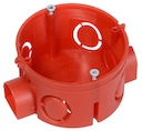 Коробка установочная 80-0500 С безгалогенная (HF) 64х40 с саморезами (224шт/кор) Промрукав