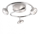 571791716 PROMO ceil.plateLEDnickel 3x4W