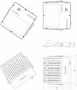 - - Цвет: Aluminum and gray - Соединение: Проволочные выводы/провода