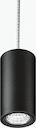 GSA Pendant Track Mounted - Кристально белый - Power supply unit with DALI interface - Wide beam - Black - Цвет: Black