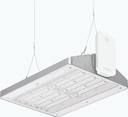 GentleSpace GreenWarehouse - LED GreenLine system flux 17000 lm - Нейтральный белый 840 - High-rack optic - Clear glass - ActiLume wireless - Silver