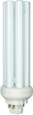 MASTER PL-T 4 Pin - Compact fluorescent lamp without integrated ballast - Power: 42 W - Метка энергоэффективности (EEL): A - Коррелированная цветовая
