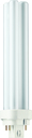 MASTER PL-C 4 Pin - Compact fluorescent lamp without integrated ballast - Power: 26 W - Метка энергоэффективности (EEL): A - Коррелированная цветовая