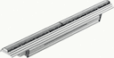 9° x 9° - 609 mm - aluminium - Цвет: aluminium - Длина: 609 mm