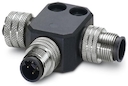 SAC-M12T/2XM12 PBDP