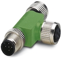SAC-3P-M12T/2XM12 B PE