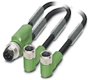 SAC-3P-M12Y/2X0,6-PUR/M 8FR