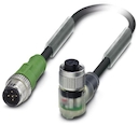SAC-5P-M12MS/1,5-PUR/M12FR-3L
