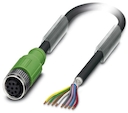 SAC-8P- 3,0-PUR/M12FS SH