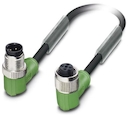 SAC-4P-M12MR/0,6-PUR/M12FR