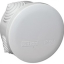 PE Коробка распределительная, круглая, 4 ввода, IP55, D70x40мм