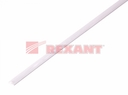 Термоусадка   3,5 / 1,75 мм, белая (упак. 50 шт. по 1 м)  REXANT