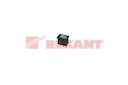 Выключатель клавишный 12V 15А (3с) ON-OFF зеленый  с подсветкой  Mini  (RWB-206-1, SC-768)  REXANT