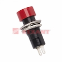 Выключатель-кнопка  250V 1А (2с) ON-OFF  красная  (PBS-16А)  REXANT