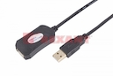 Удлинитель активный USB штекер - USB гнездо 2,0 длина  5 метров (блистер)  REXANT