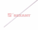 Термоусадка   2,5 / 1,25 мм, белая (упак. 50 шт. по 1 м)  REXANT