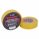 Изолента профессиональная 0.18  х 19 мм  х 20 м, желтая (упак. 10 роликов)  REXANT                    