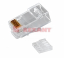 Джек RJ-45 8P8C CAT 5e со вставкой REXANT