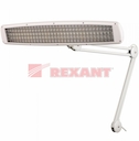Настольная люминесцентная лампа на струбцине 3х14W, белая REXANT