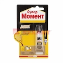 Клей "Супер Момент Высокопрочный", 3 г  (на мульти-карте 12 шт.)