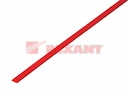 Термоусадка   3,5 / 1,75 мм, красная (упак. 50 шт. по 1 м)  REXANT