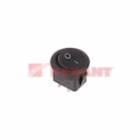 Выключатель клавишный круглый 250V 6А (2с) ON-OFF черный  (RWB-212, SC-214, MRS-102-8)  REXANT
