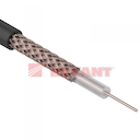 Кабель 1,5C-2V MINI COAXIAL, (72%), 75 Ом, 200 м., черный OUTDOOR  REXANT