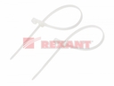 Стяжкa нейлоновая под винт 100 x 3,6 мм, белая (упак. 100 шт)  REXANT