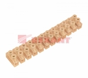 Клеммная колодка винтовая KВ- 4 (1,5-4 мм²), ток 3A, пoлиэтилен белый (ЗВИ)  REXANT  