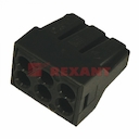 Электромонтажная клемма  REXANT 773-306 6х0,75-2,5мм2 с пастой