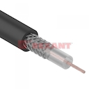 Кабель RG-174A/U, (99%), 50 Ом, 200м., черный  REXANT