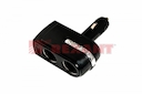 Разветвитель автоприкуривателя  2гн 1хUSB (5V 1 000mA)  REXANT