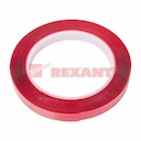 Двухсторонний скотч, прозрачный на 100% акриловой основе 12 мм (ролик 5 м)  REXANT