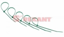 Стяжкa нейлонoвая 200 x 3,6 мм, зеленая (упак. 25 шт)  REXANT