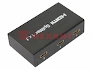 Делитель гнездо HDMI на 3 гнезда HDMI, металл  REXANT