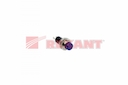 Выключатель-кнопка  металл 220V 2А (2с) (ON)-OFF  Ø10.2  синяя  Mini  (RWD-213)  REXANT