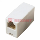  Тeлефонный проходник RJ-12(6P-6C) (гнездо-гнездо)  REXANT