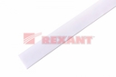 Термоусадка  19,0 / 9,5 мм, белая (упак. 10 шт. по 1 м)  REXANT
