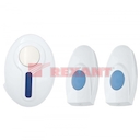 Беспроводной дверной звонок с двумя кнопками вызова IP 44 REXANT  RX-4